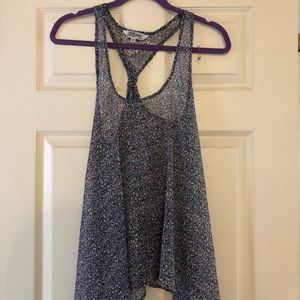 Sheer tank top
